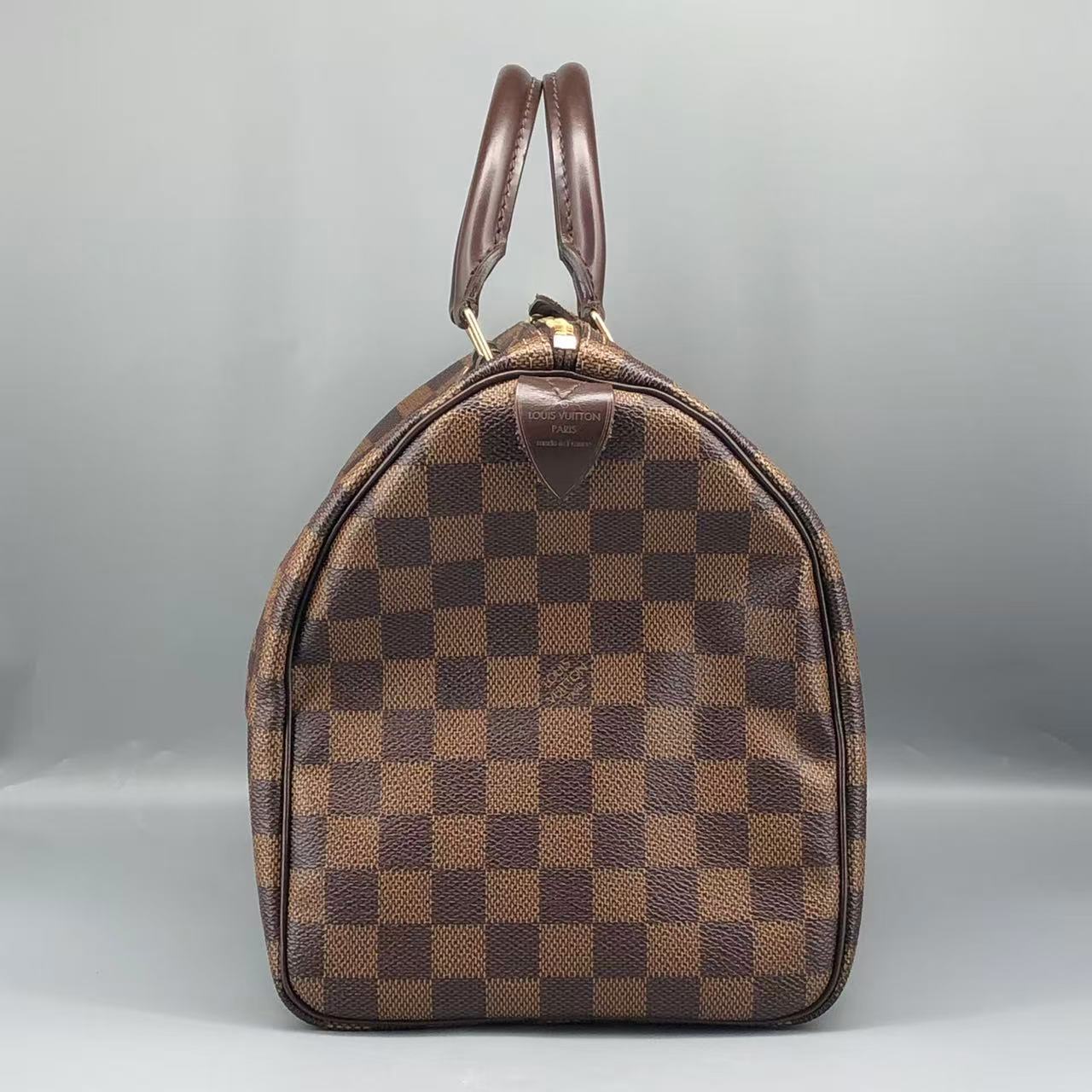 Louis Vuitton Speedy 30 Handbag in Damier Ebene Canvas
