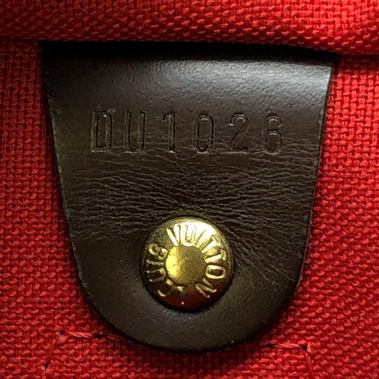 Louis Vuitton Speedy 30 Handbag in Damier Ebene Canvas