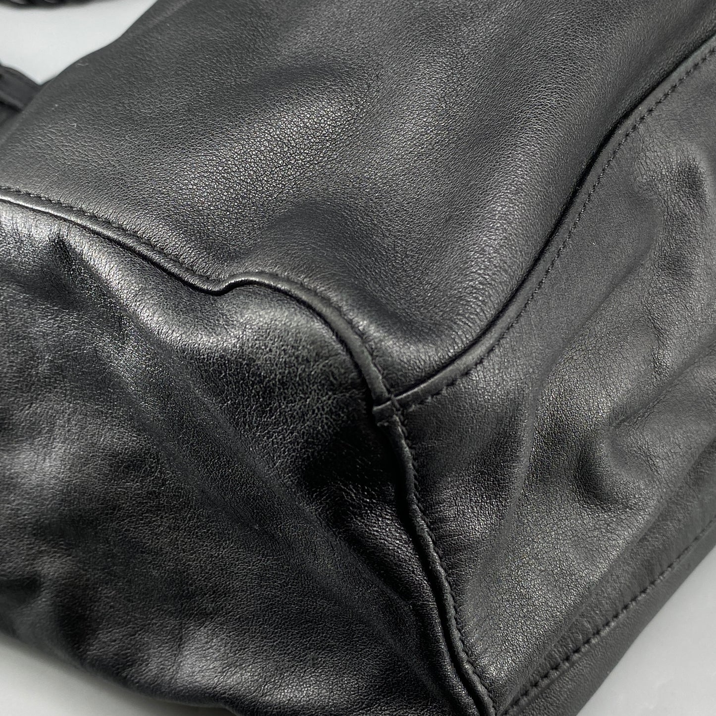 Mulberry Black Leather Tote Shoulder Bag