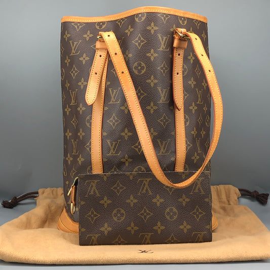 Louis Vuitton Brown Monogram Bucket Bag