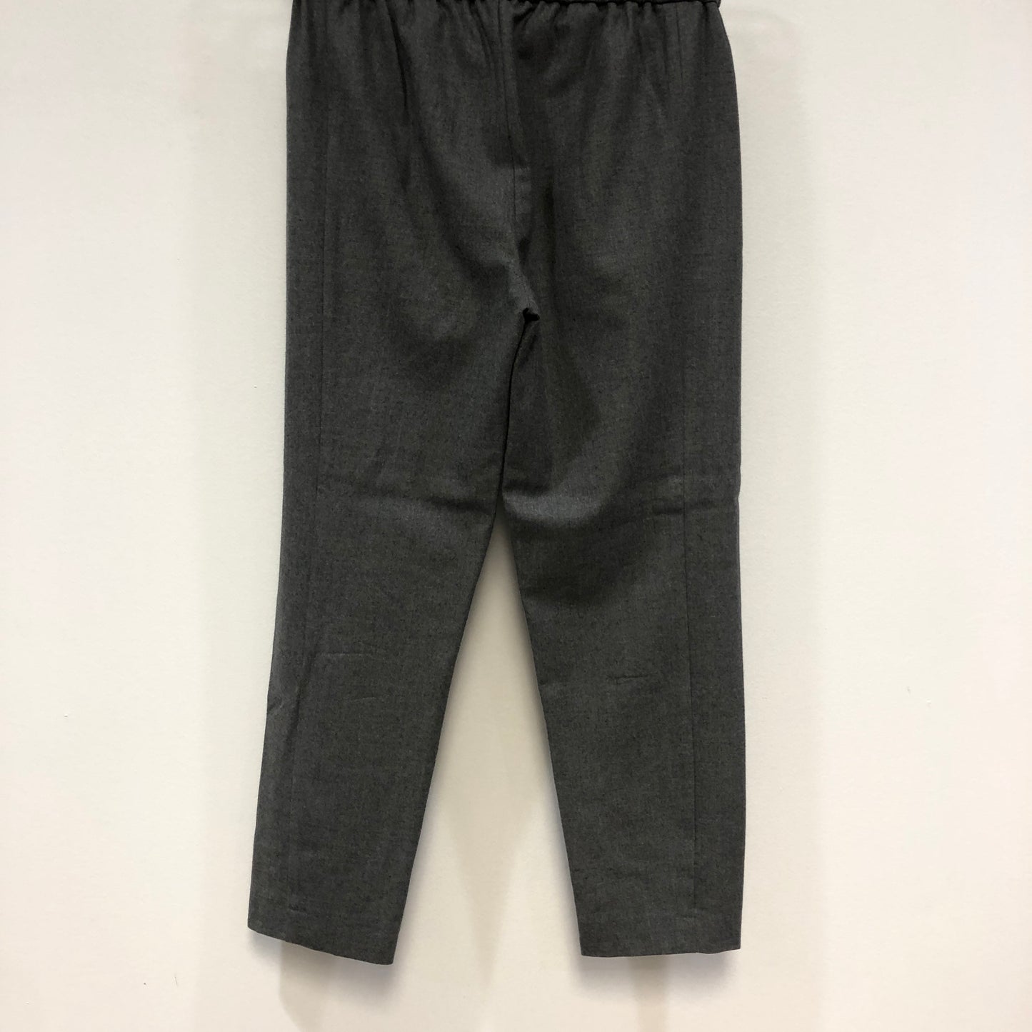 Theory Grey Elastic Waist Tapered Ankle Pants Size P/TP