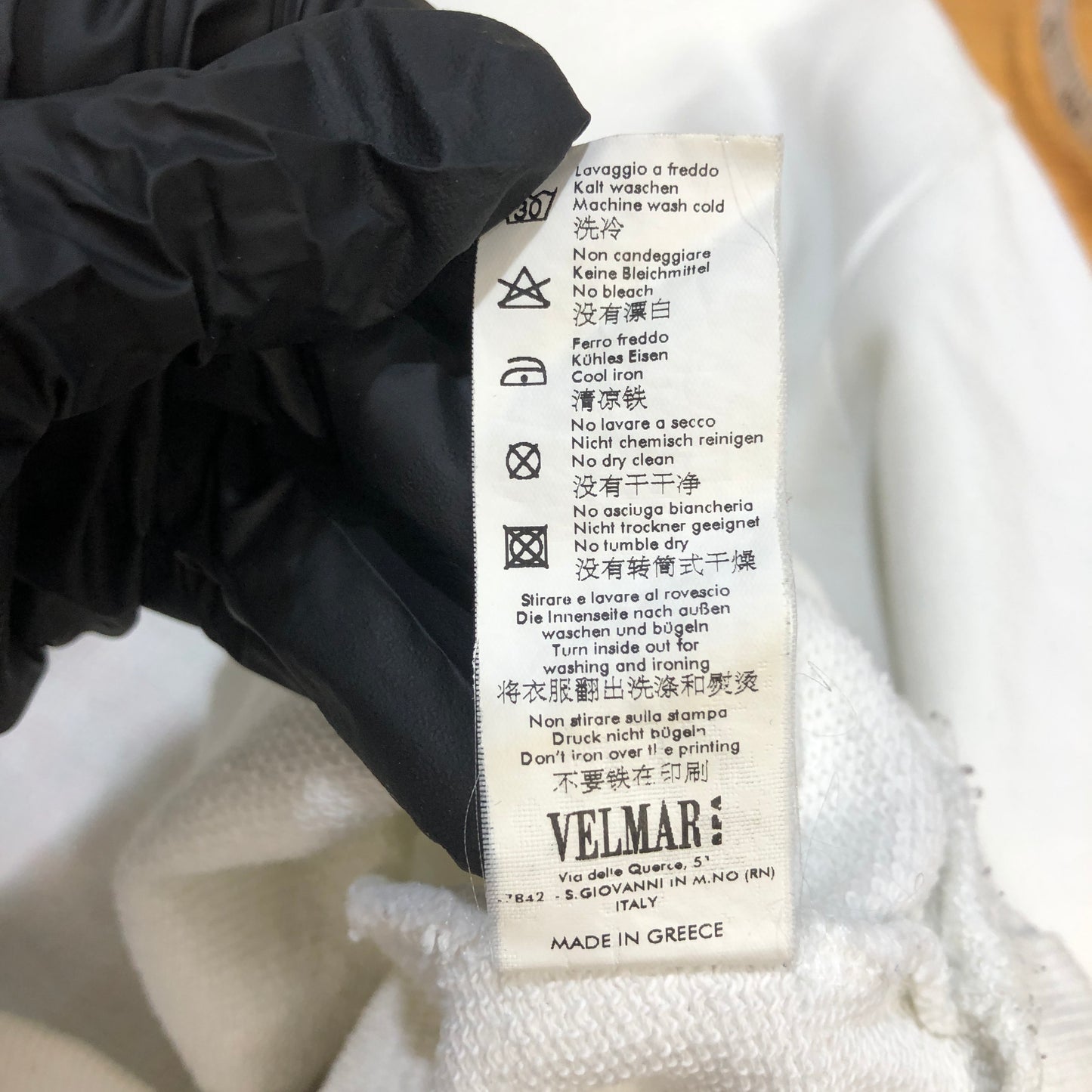 Moschino Teddy Bear Logo Sweatshirt Size US S White