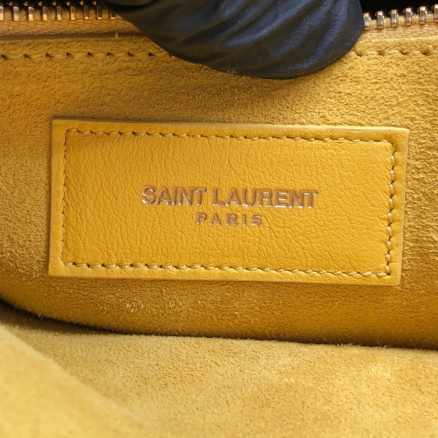 Saint Laurent Sac De Jour Yellow Leather Tote Bag