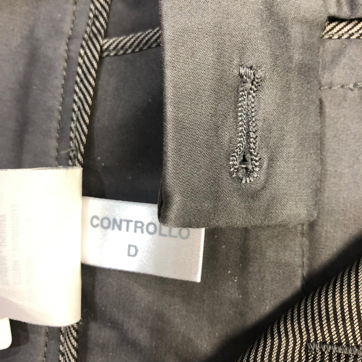 Brunello Cucinelli Grey Tapered Pants Size: US 10