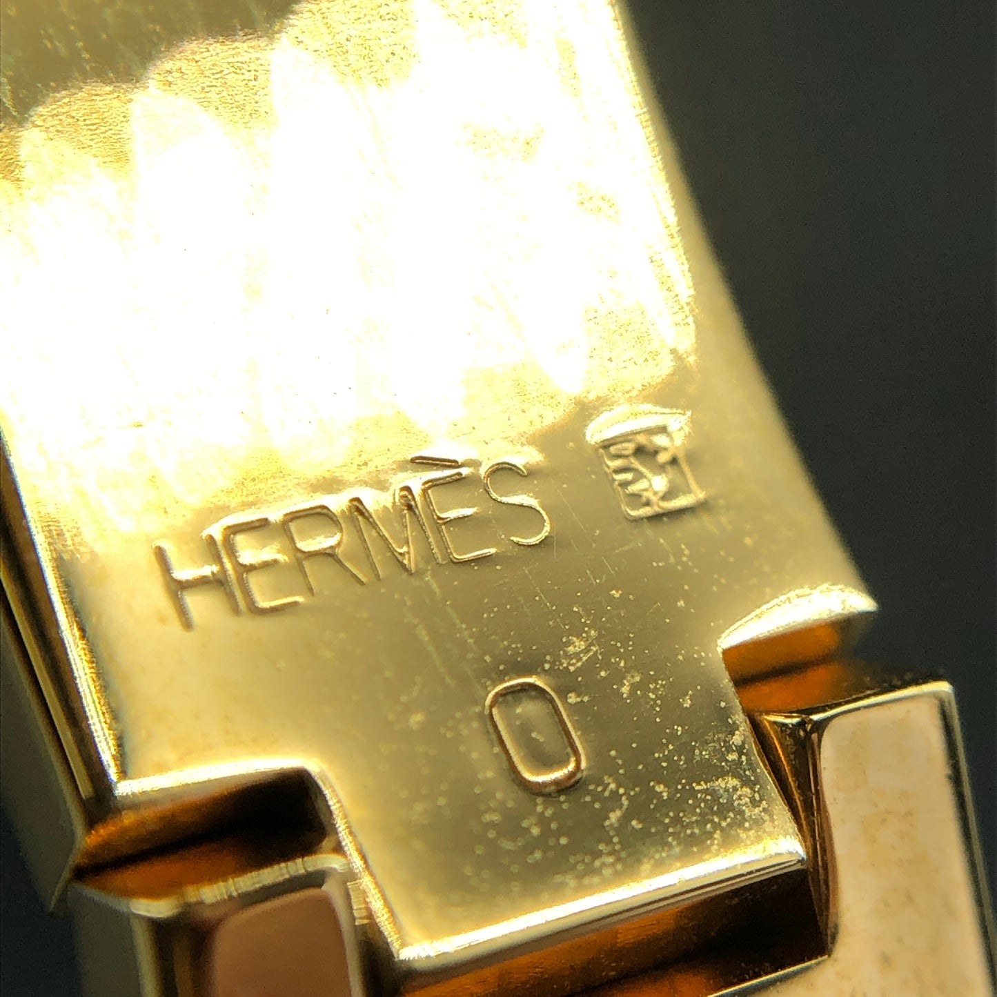 Hermes Clic H Bracelet 15 cm Orange