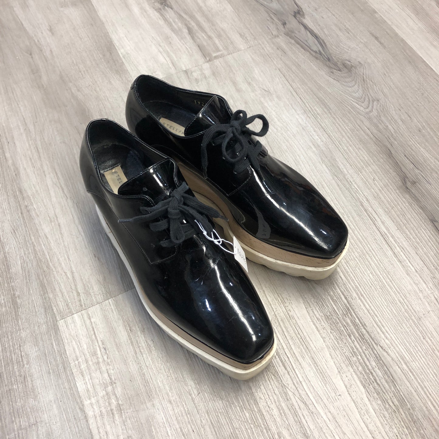 Stella McCartney Women's Elyse Platform Oxford Shoes 36 Black