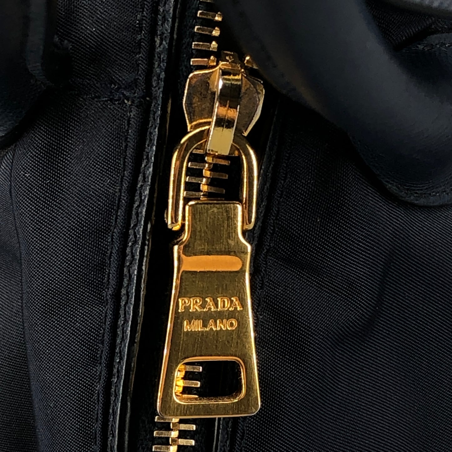 Prada Re-Nylon Tote Handbag Navy Blue