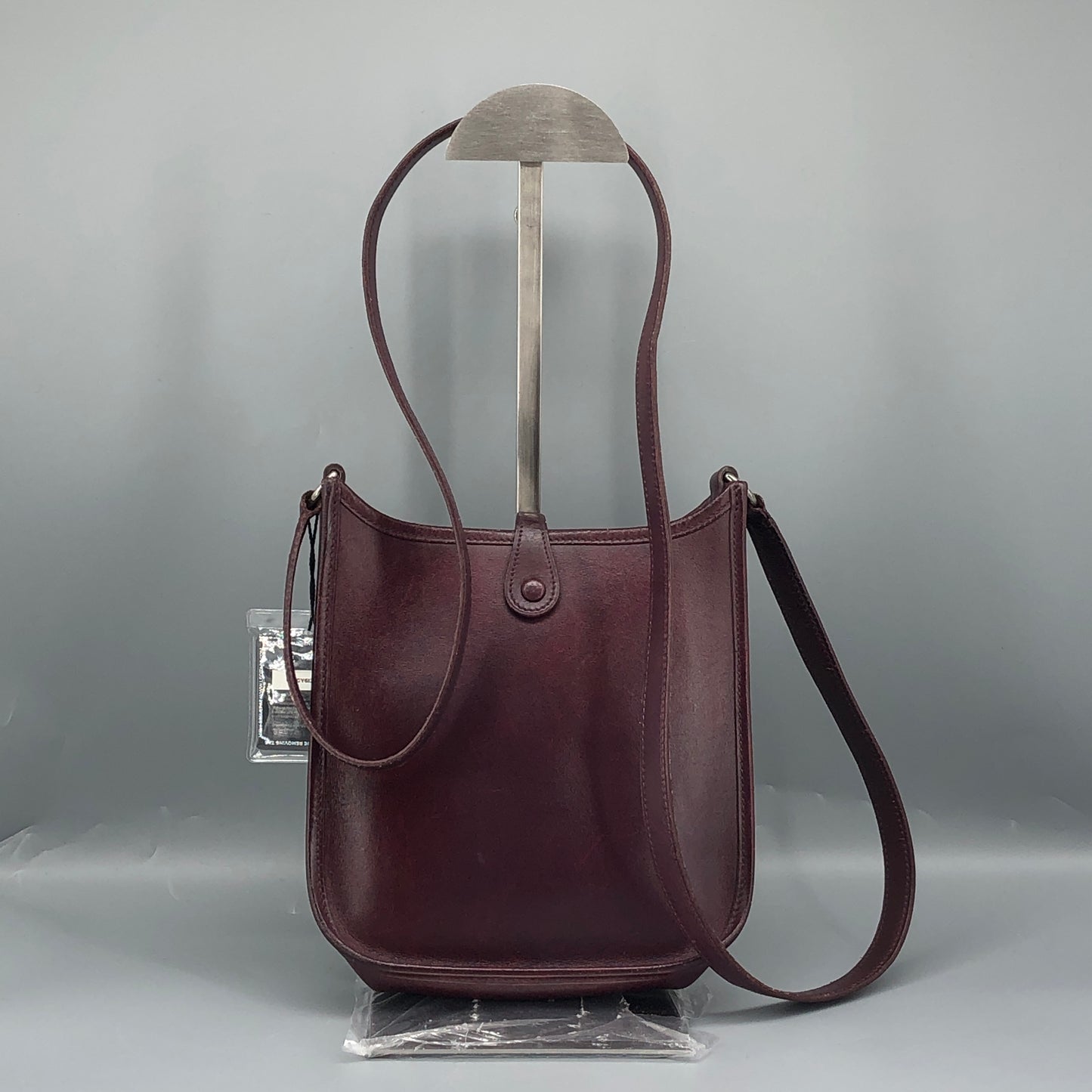 Hermes TPM Mini Evelyne I Bag Dark Red Box Calf Year 2002