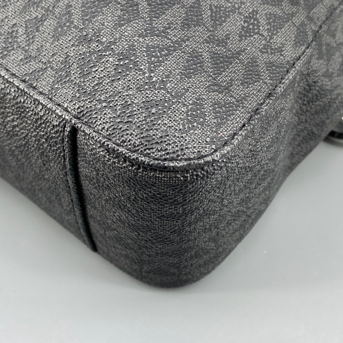 Michael Kors Black Monogram Crossbody Shoulder Bag