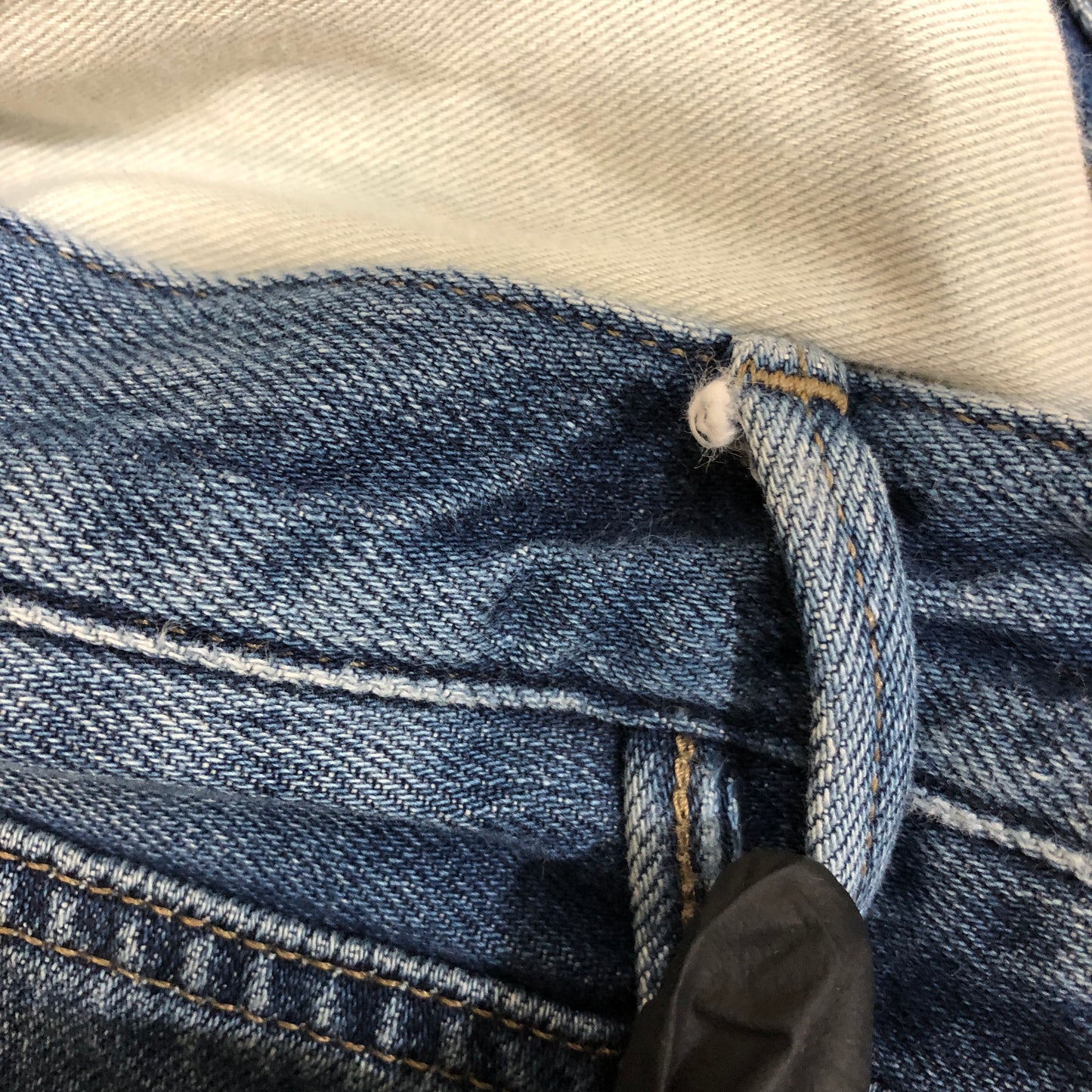 Burberry Blue Straight Leg Denim Jeans 38W 32L