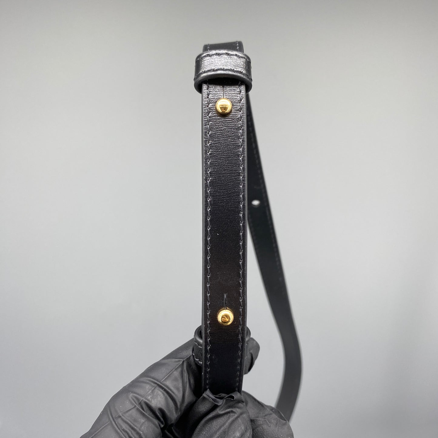 Celine Black Triomphe Crossbody Bag