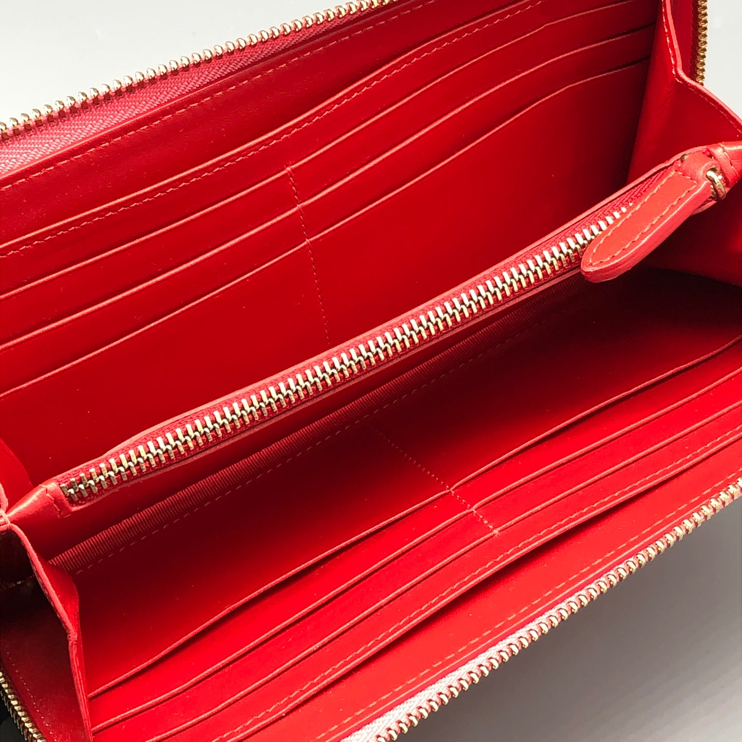 Christian Louboutin Pink Leather Spiked Wallet
