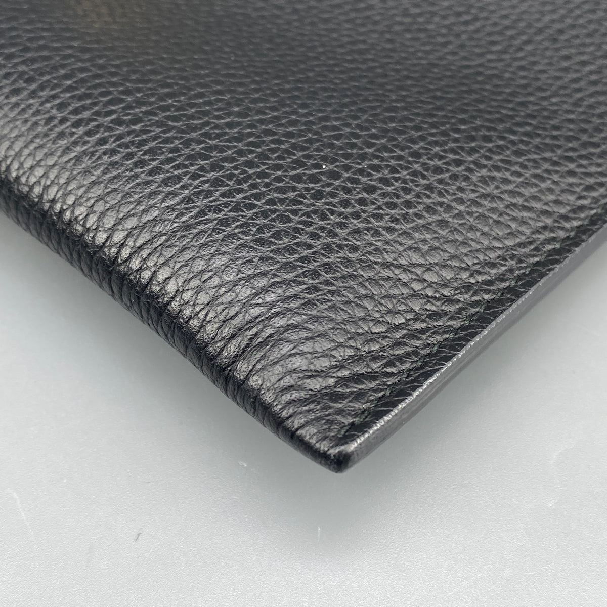 Alexander McQueen Black Leather Clutch Bag