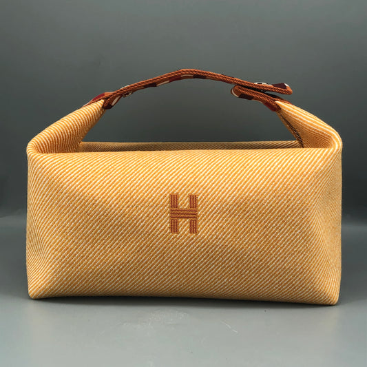 Hermes Bride-a-Brac Case Large Bag Yellow