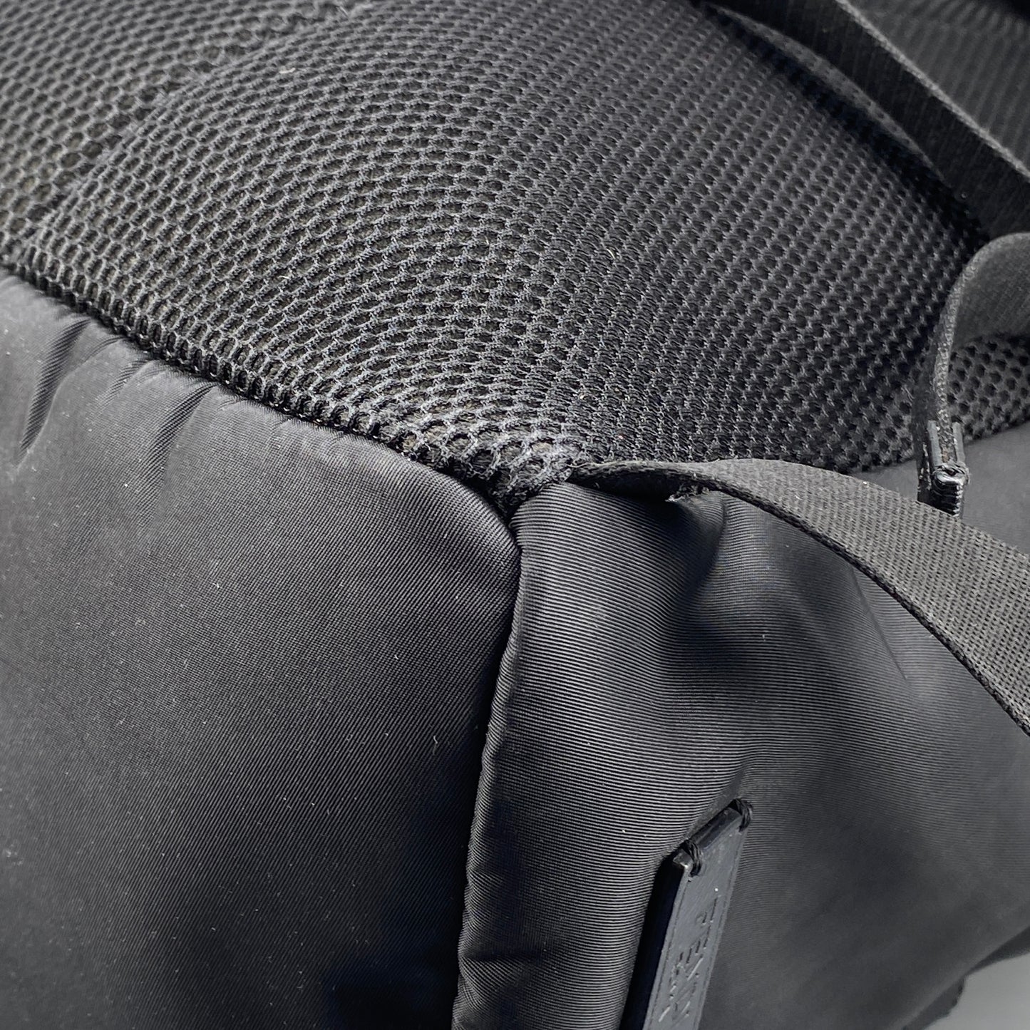 FENDI Black Nylon Monster Eyes Backpack