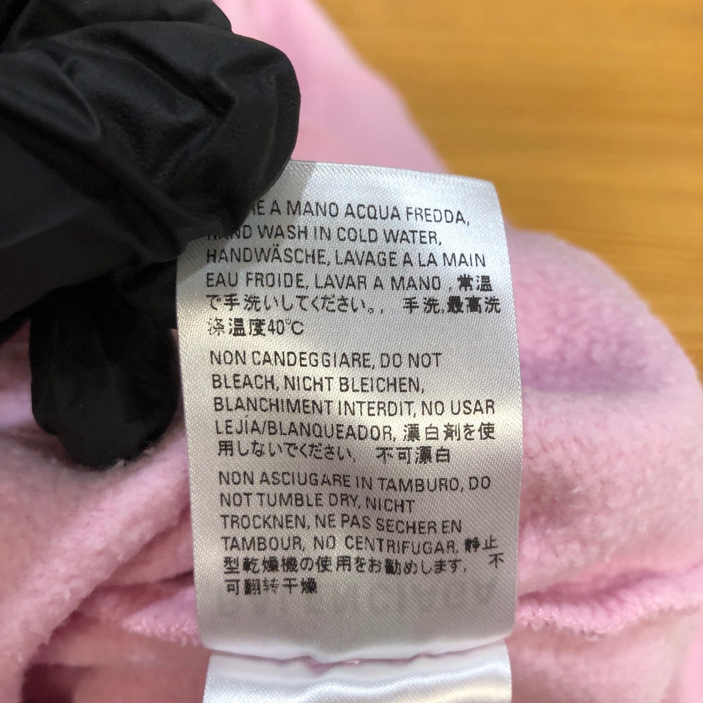 Balenciaga Embroidered Logo Oversized Hoodie Size XS Pink