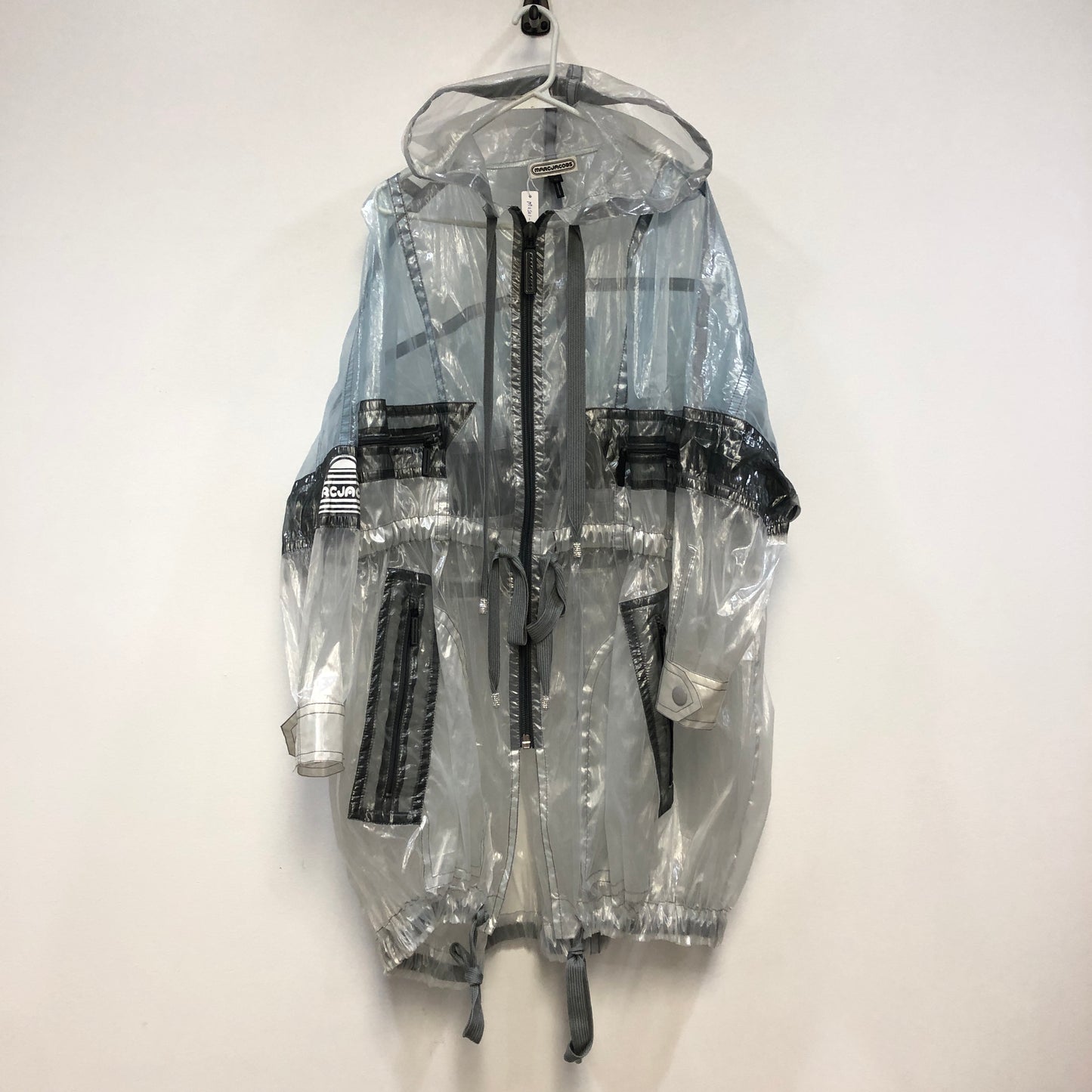 Marc Jacobs Transparent Hooded Jacket Size S