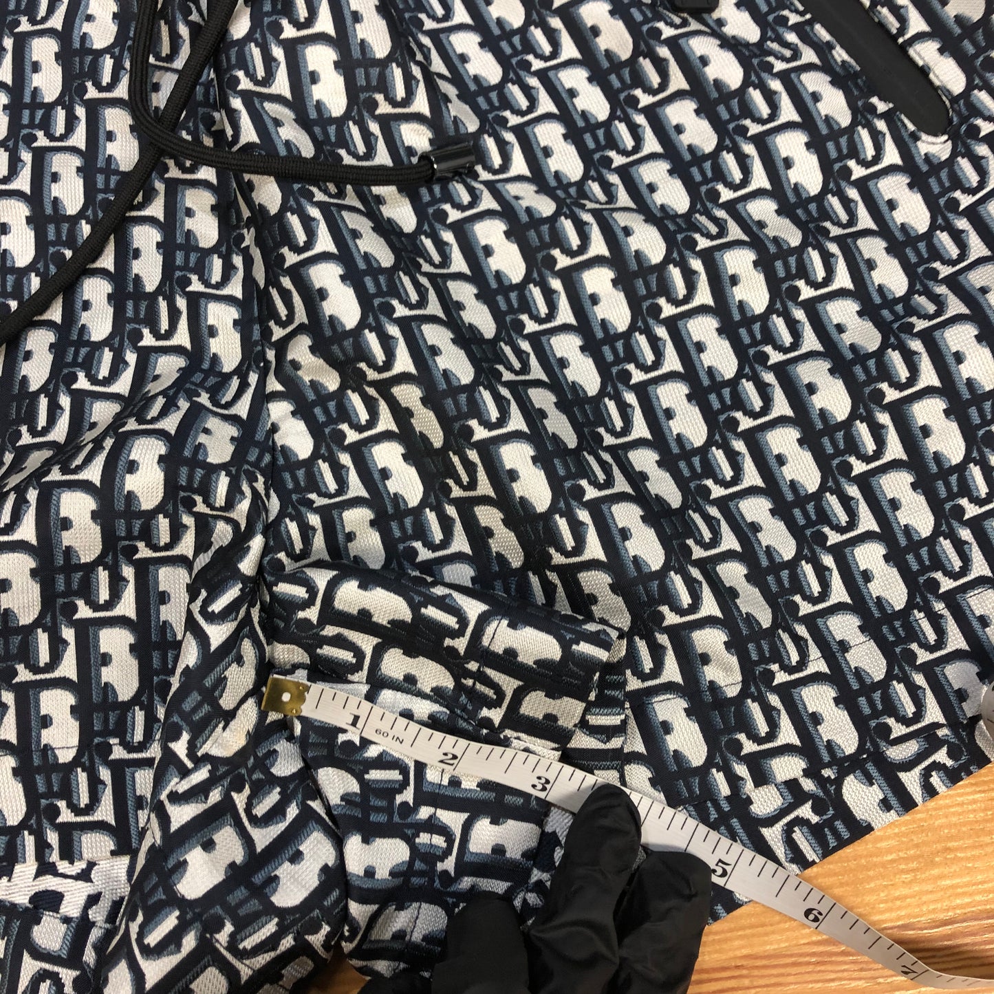 Christian Dior Oblique Shorts Size 36 Navy