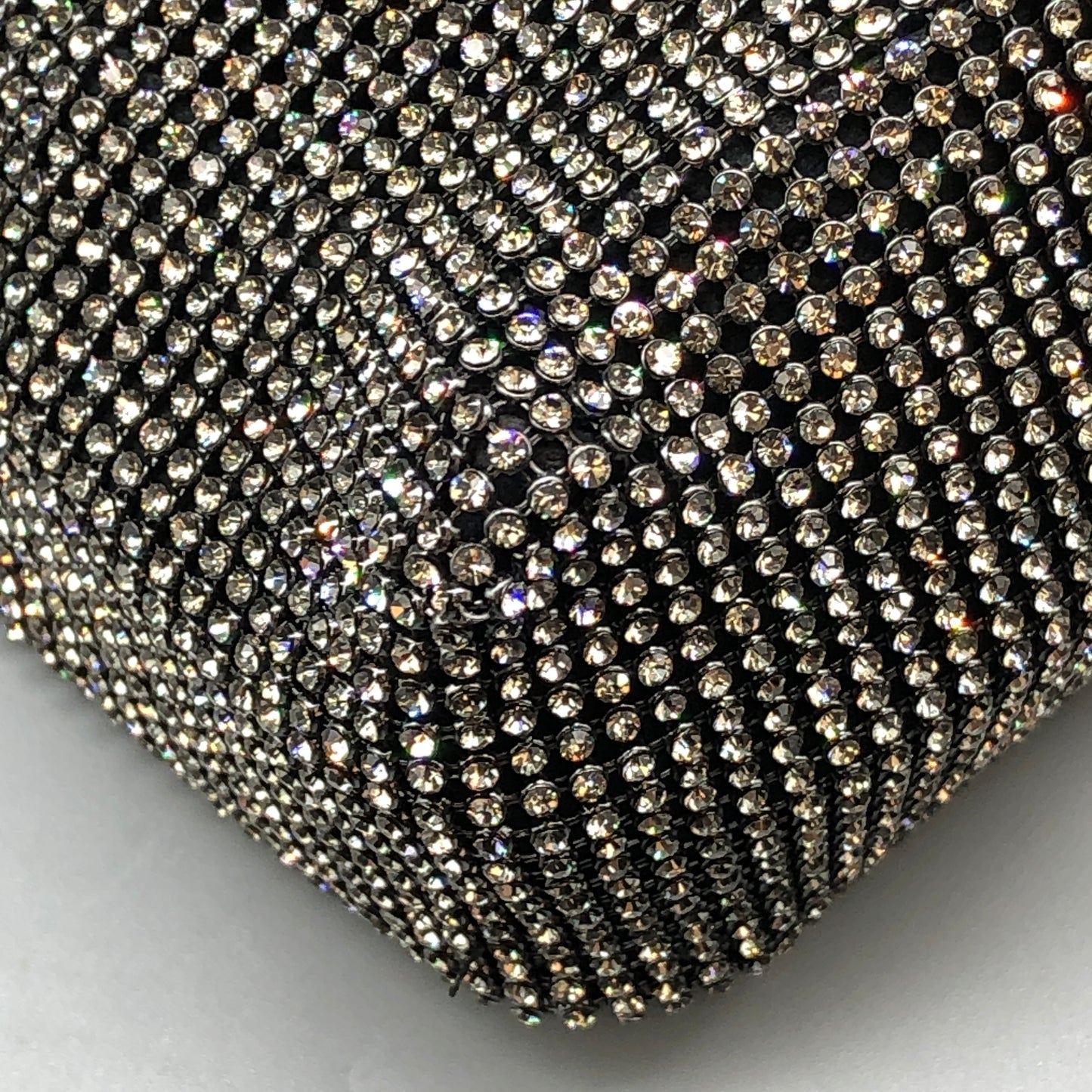 Alexanderwang Crystal Mesh Mini Hobo Bag