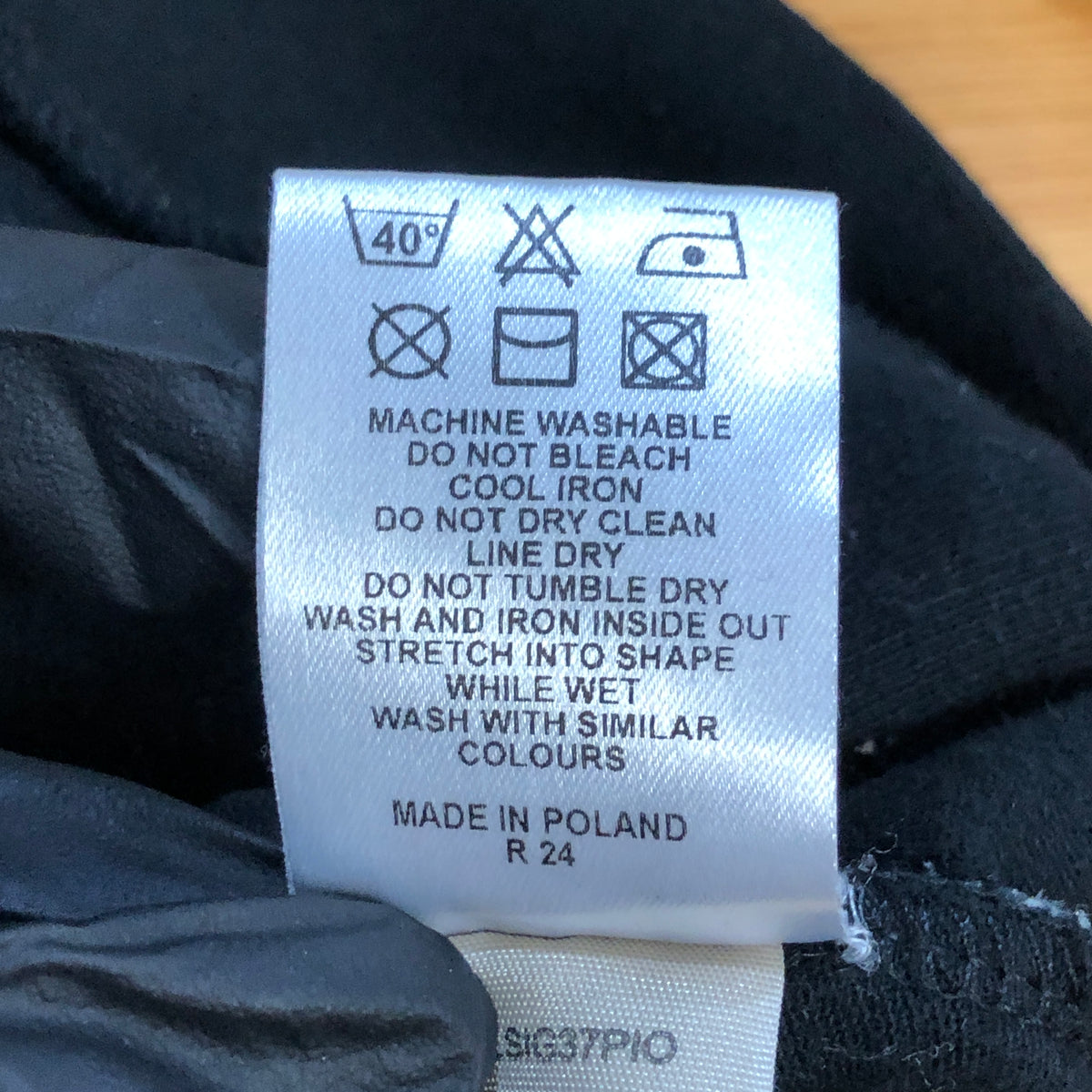 Burberry Black Hooded Zip Up Jacket Size M