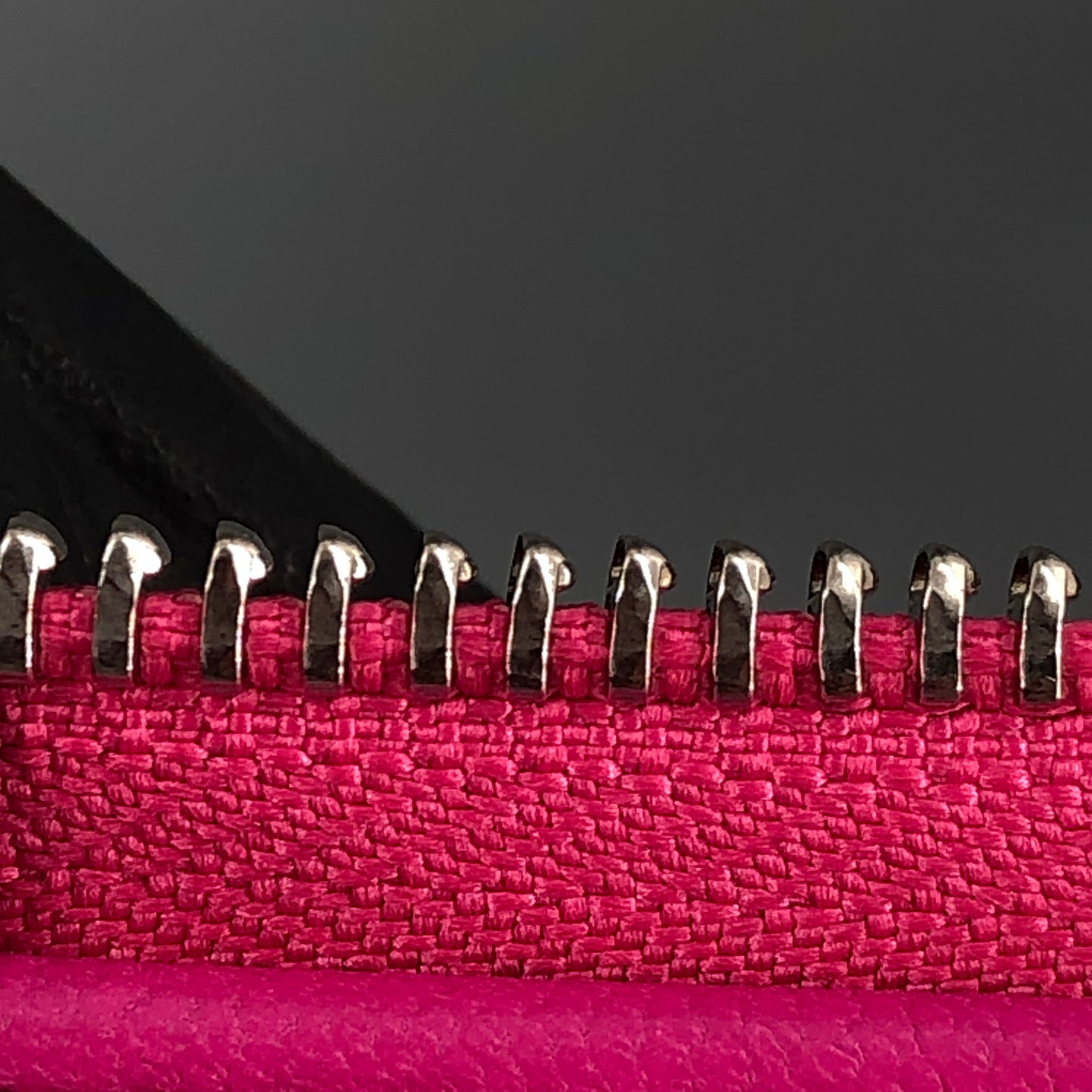 Christian Dior Cannage Quilted Leather Long Zip Around Wallet Hot Pink