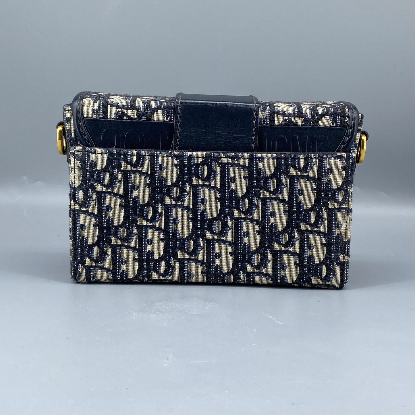 Christian Dior Montaigne Box Oblique Jacquard Crossbody Bag
