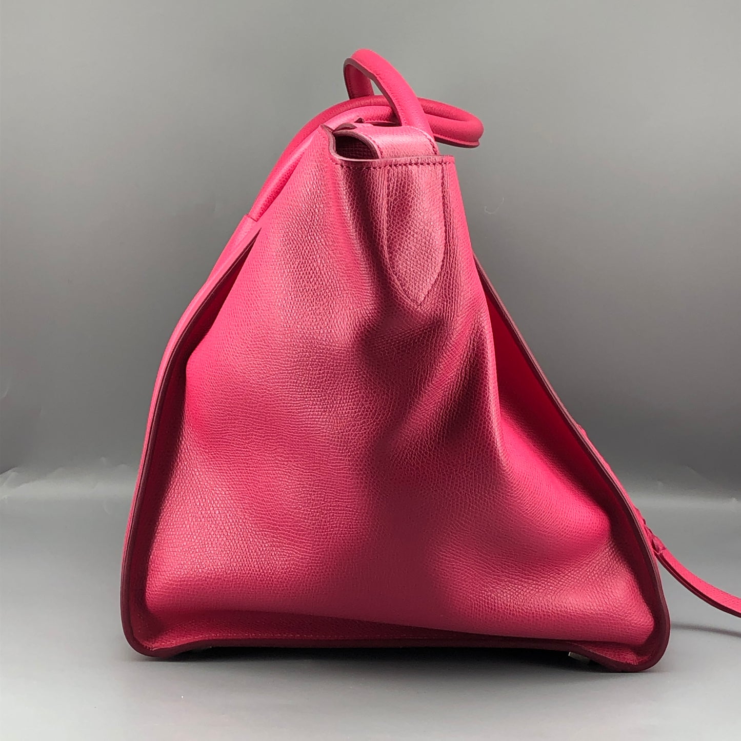 Celine Pink Calf Leather Phantom Luggage Tote Bag