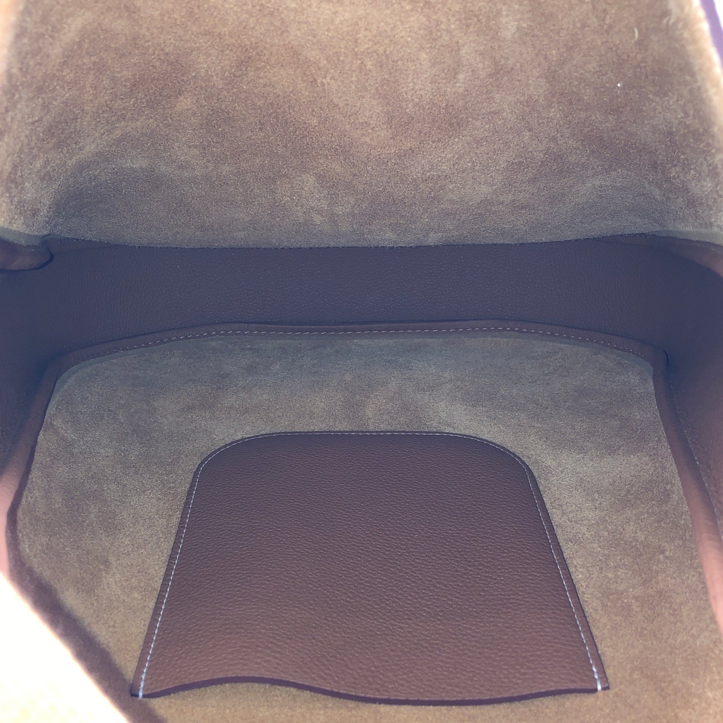 Hermes 2024 Ancrage Crossbody Shoulder Bag Gold