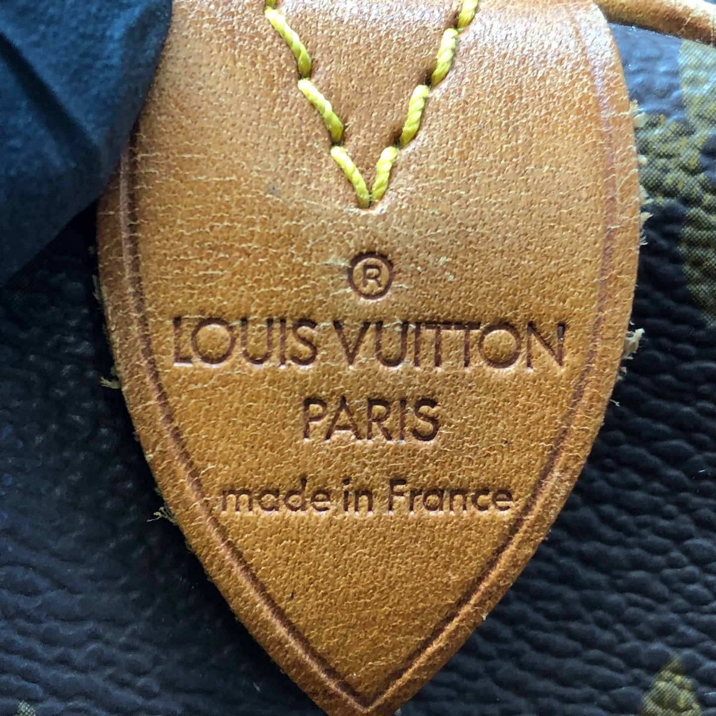 Louis Vuitton Speedy 30 Monogram Canvas Brown Bag