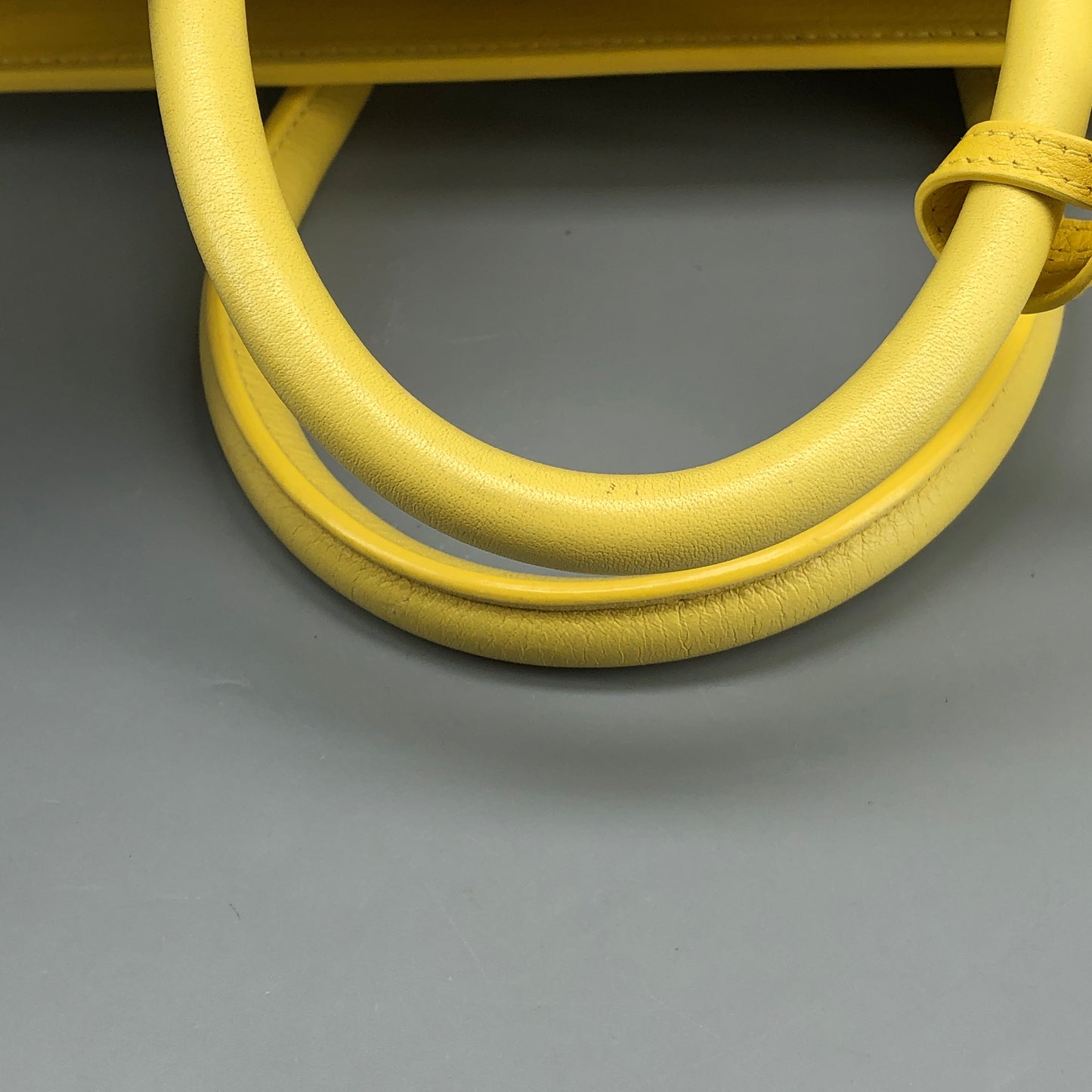 Saint Laurent Sac De Jour Yellow Leather Tote Bag