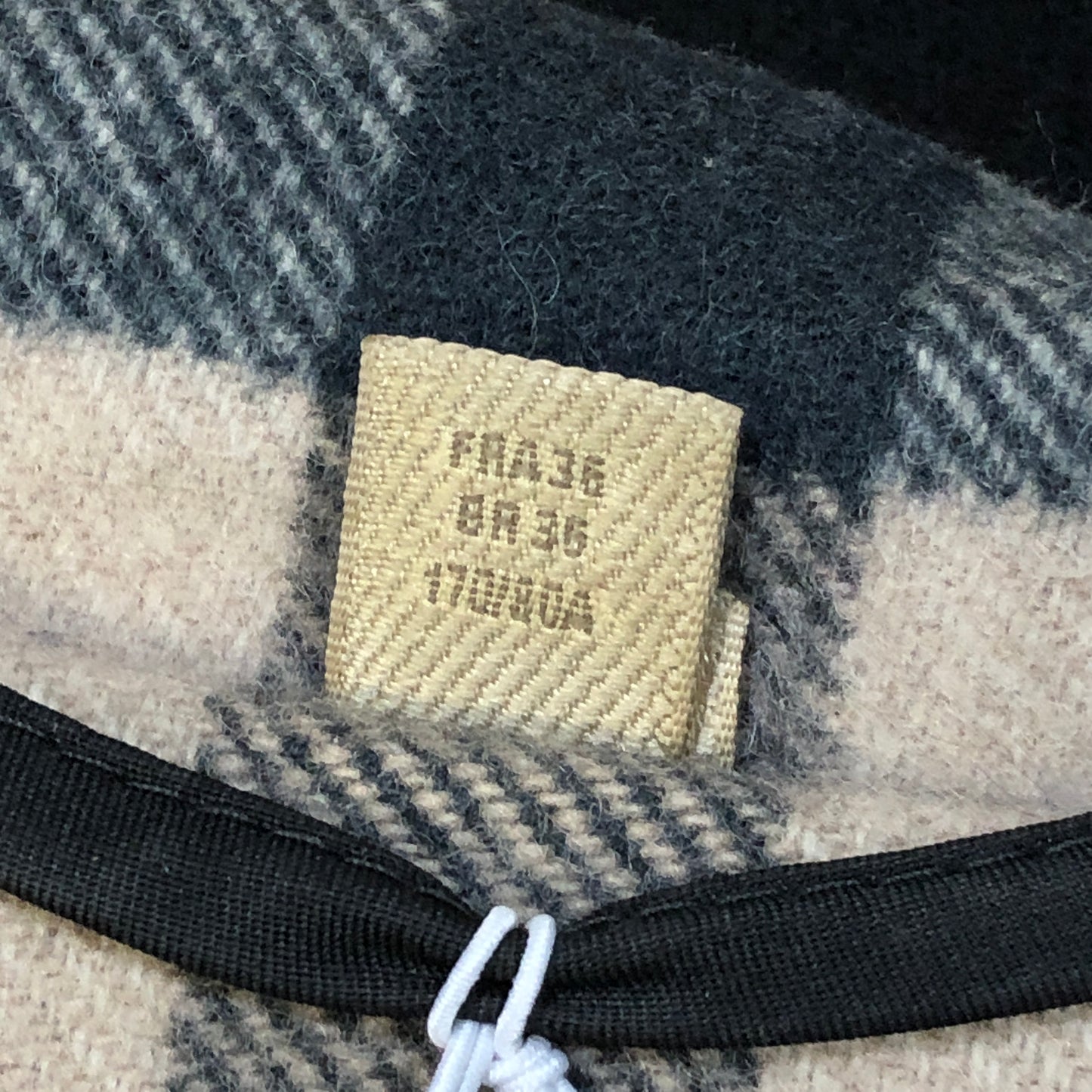 Burberry Black Wool Hooded Duffle Coat Size 4