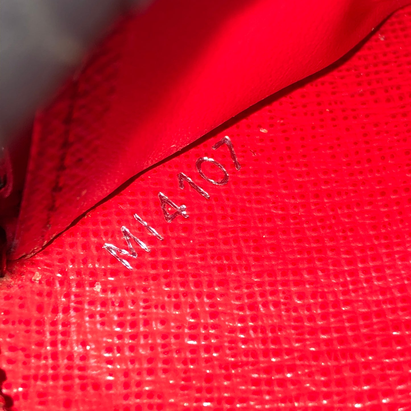 Louis Vuitton Epi Leather Zippy Wallet Red