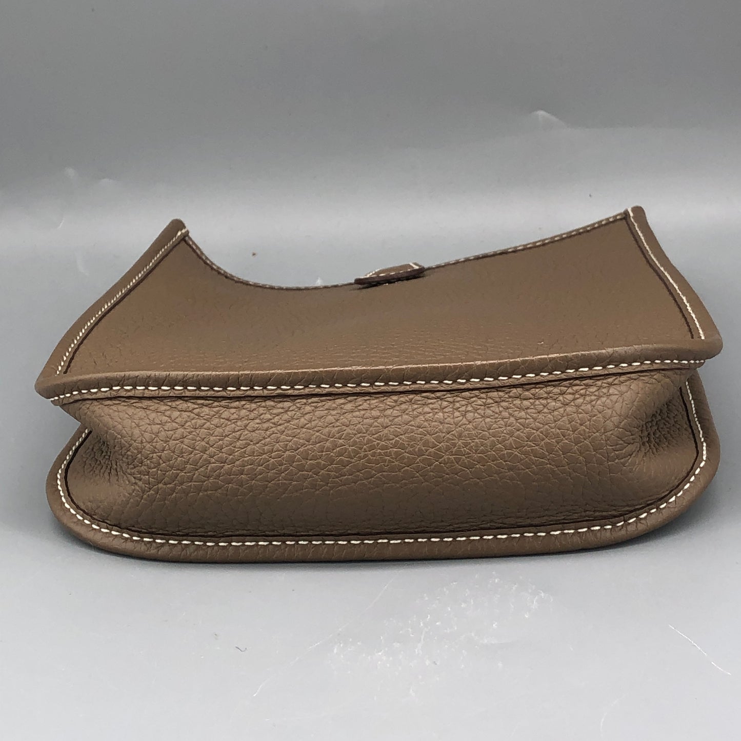 Hermes Mini Evelyne Bag 2021 Etoupe Color
