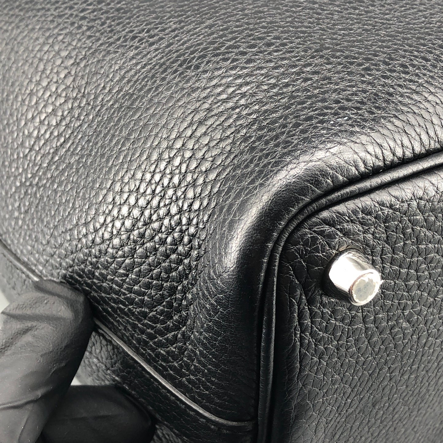 Hermes 2018 Picotin Lock 18 Bucket Bag  Black