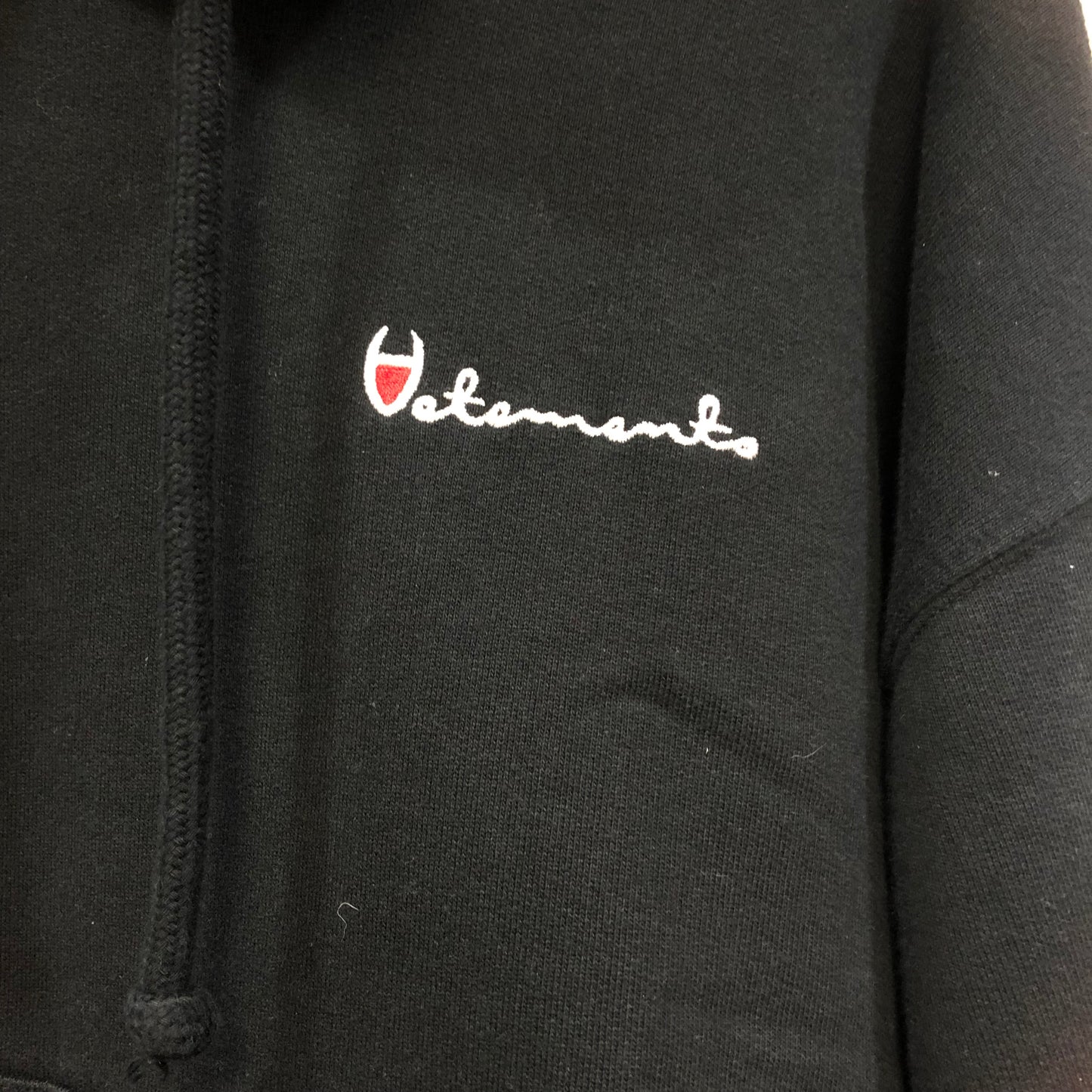 Vetements x Champion Logo Hoodie Size S