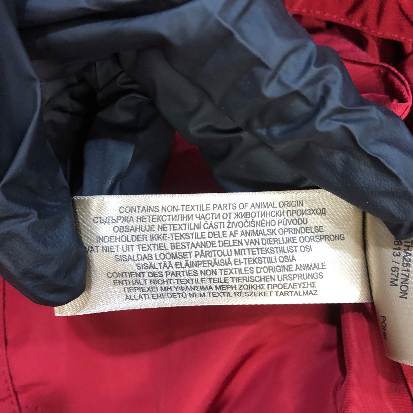 Burberry Brit Red Short Trench Coat Size US 6