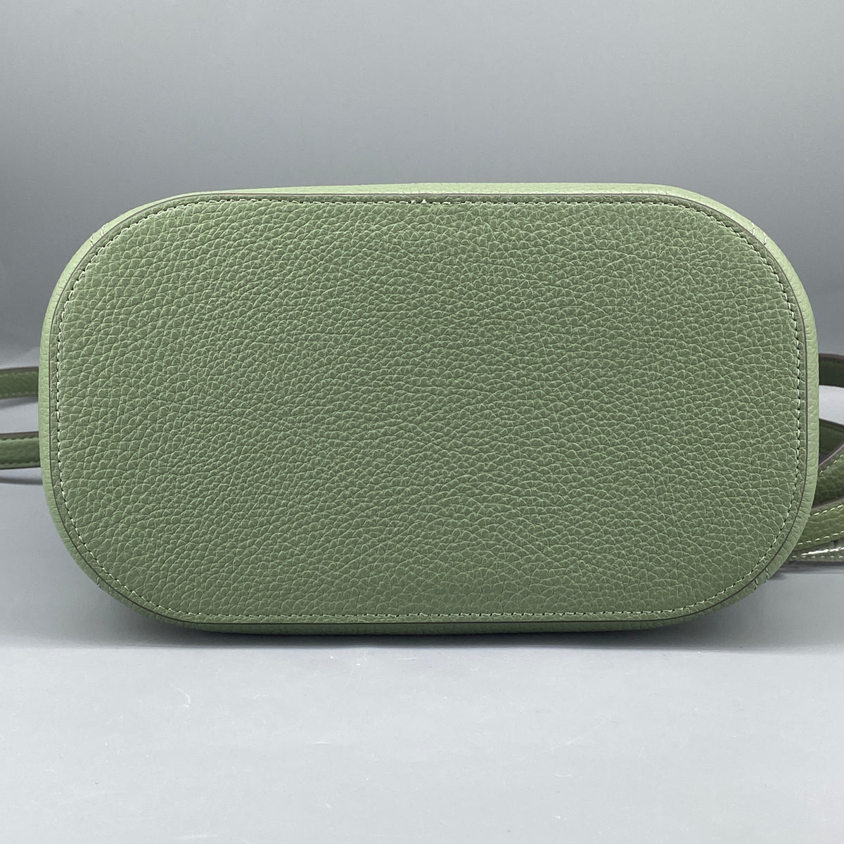 Kate Spade Green Pebbled Leather Bucket Shoulder Bag
