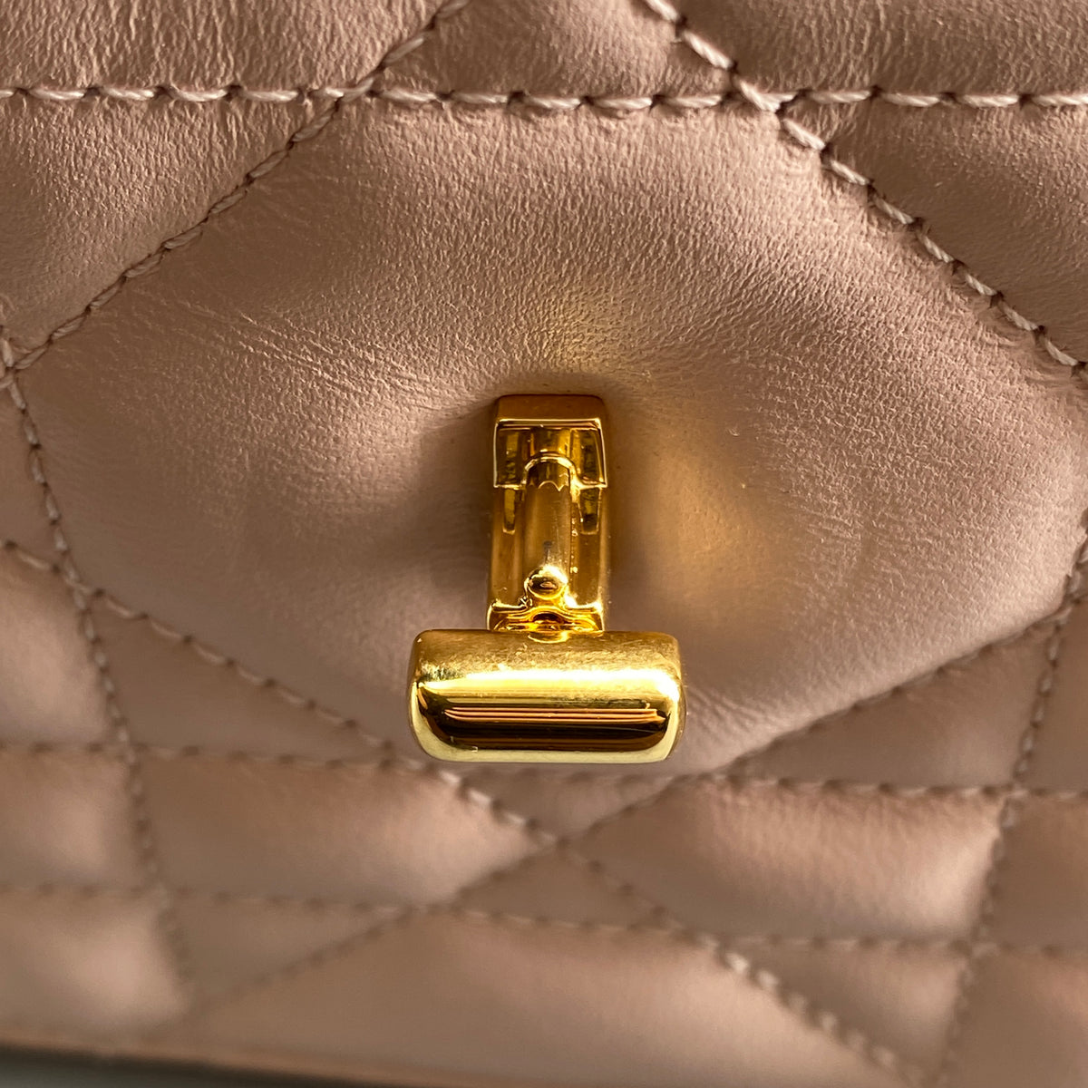 Christian Dior Miss Caro Mini Bag Powder Pink Lambskin