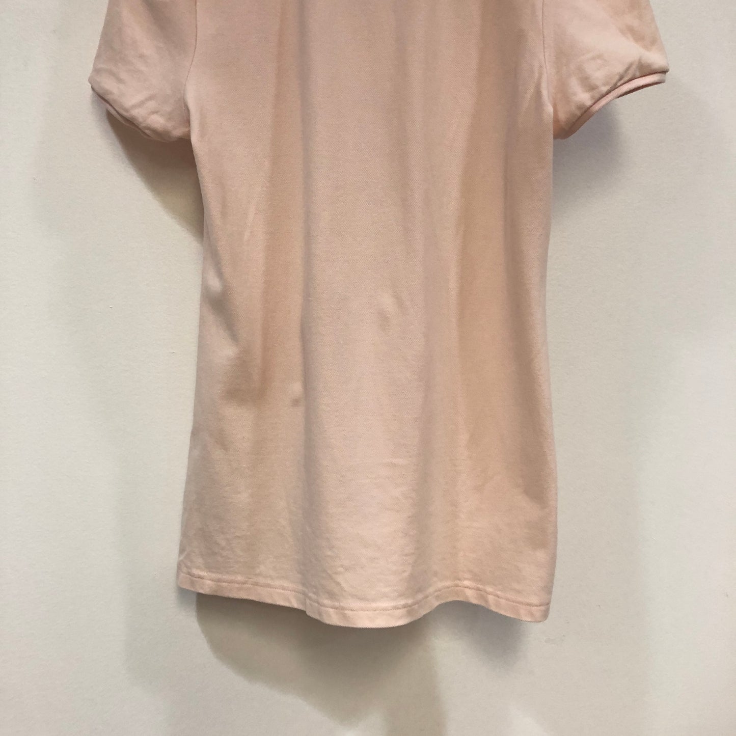 Burberry Vintage Check Collar Horse Embroidery Pique Polo Shirt Size S Pink Black Khaki Color Matching
