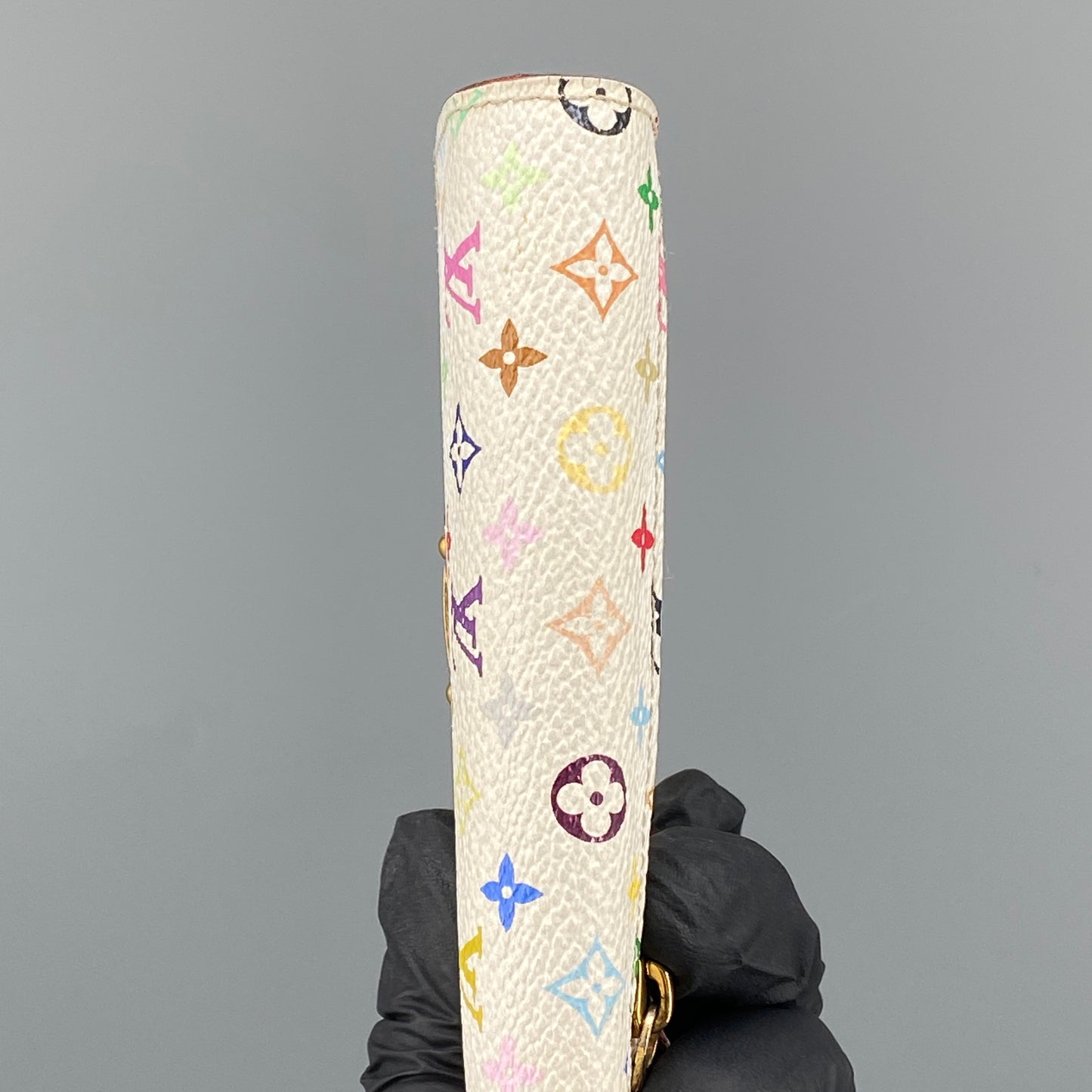Louis Vuitton White Multicolor Monogram Wallet