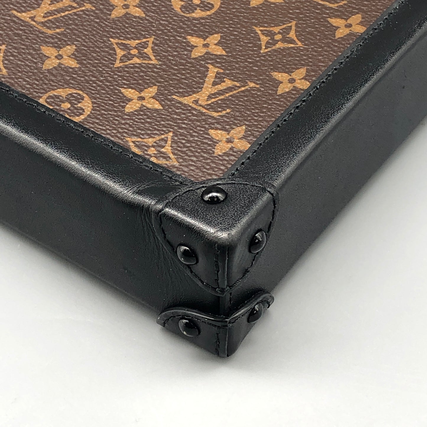 Louis Vuitton Monogram Canvas Petite Malle Phone Case Brown Bag