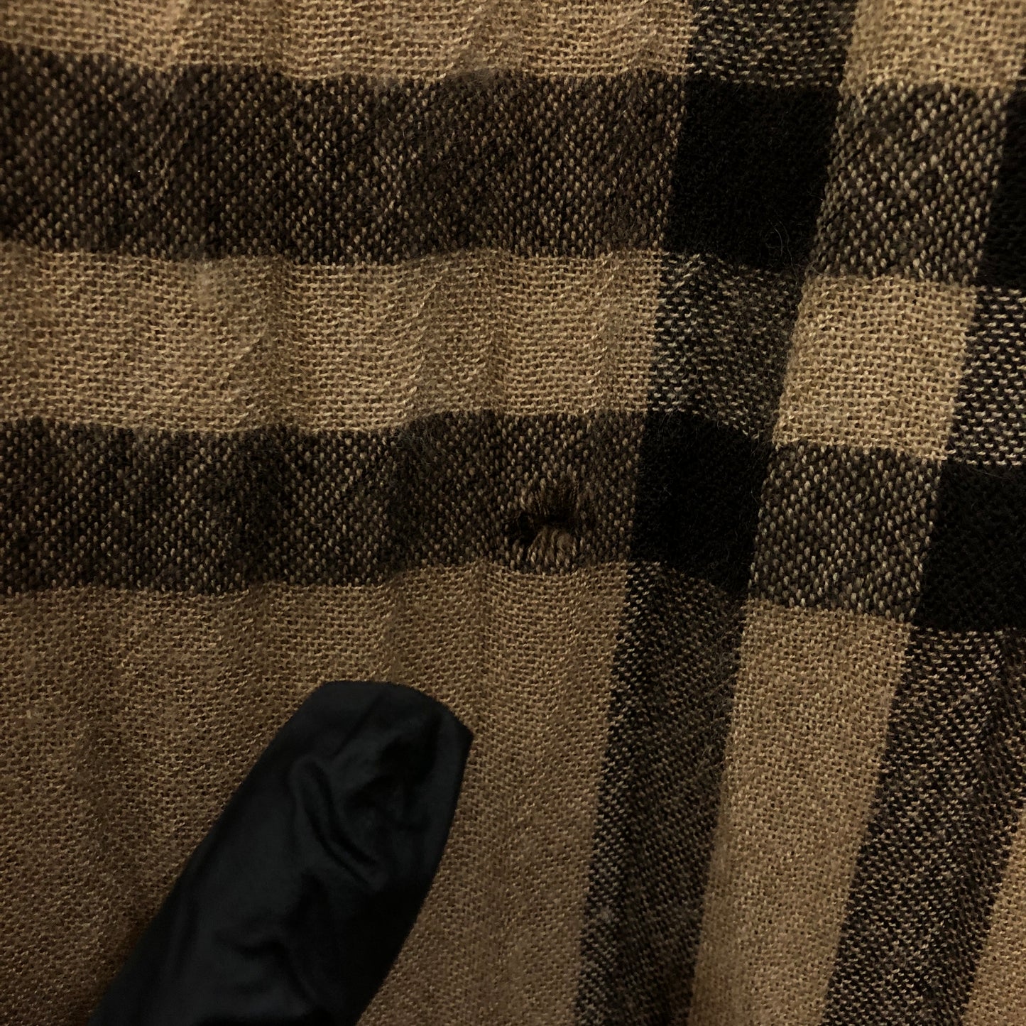 Burberry Classic Vintage Check Wool Scarf Brown/Black