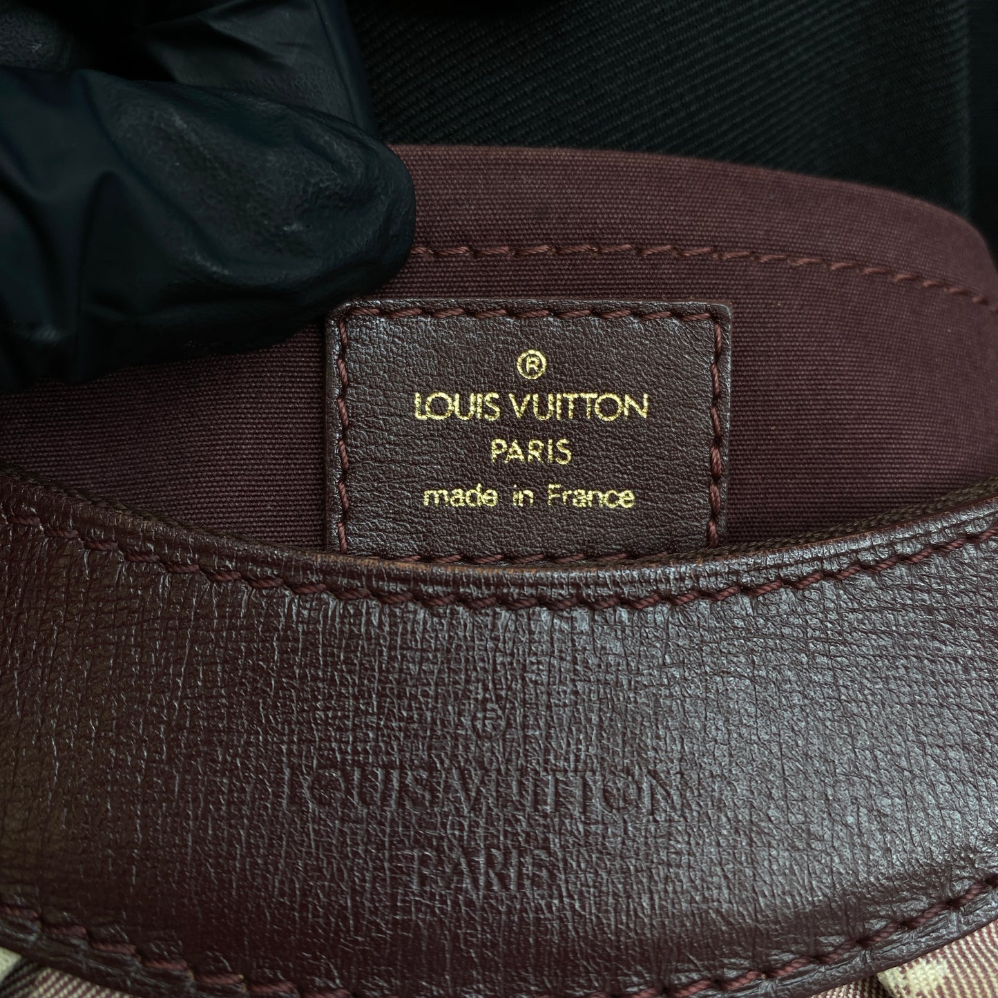 Louis Vuitton Dusty Rose Denim Monogram Mini Lin Hobo Shoulder Bag