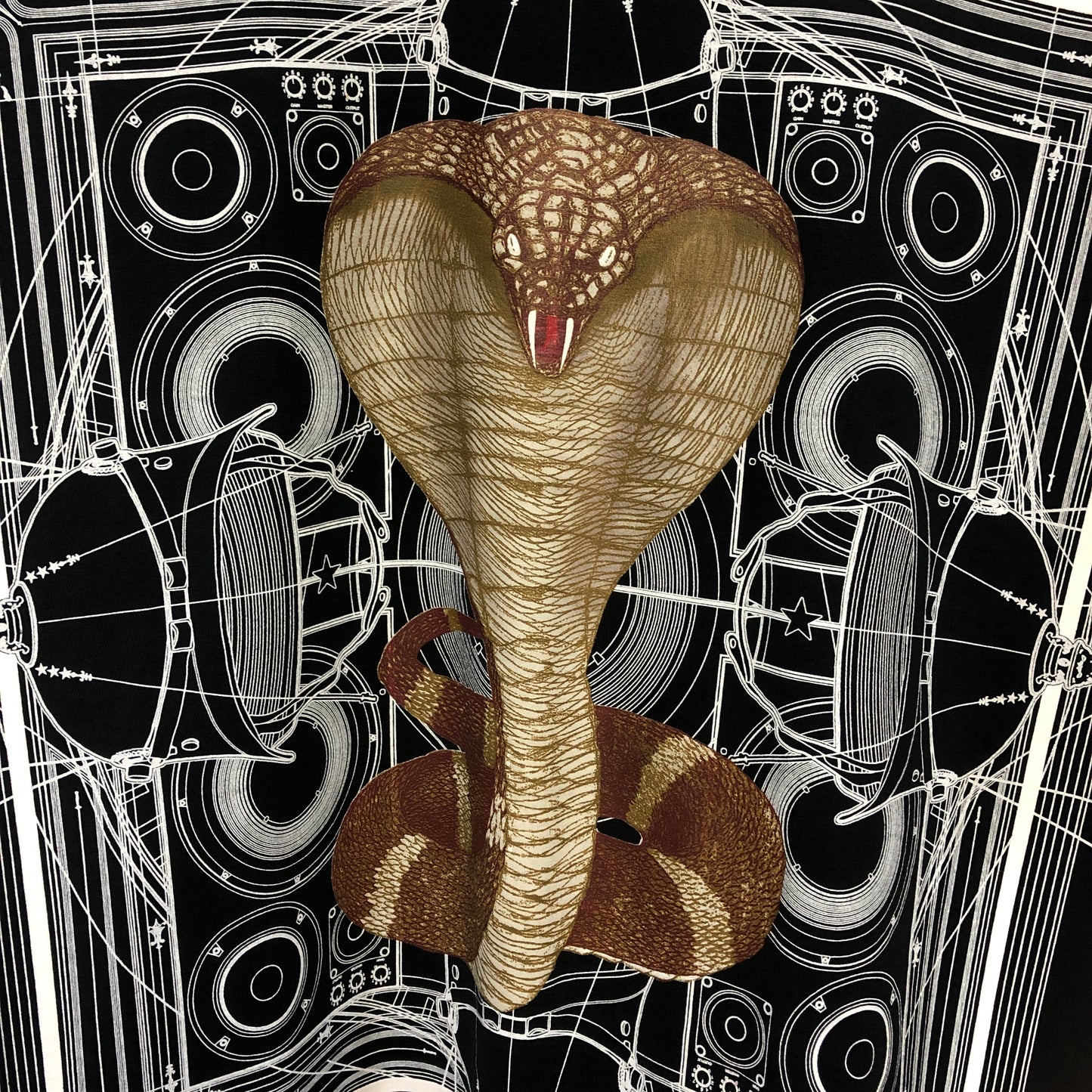 Givenchy Cobra Print T-Shirt Size XS