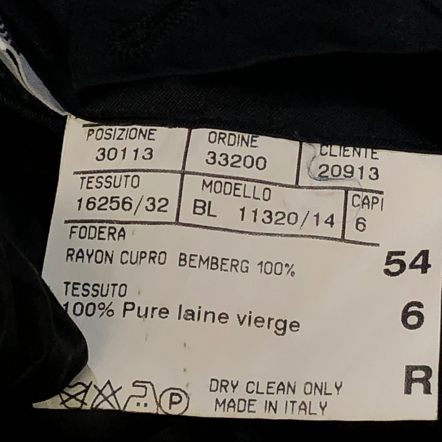 Lanvin Navy Blue Super 150s Wool Blazer US Size 6