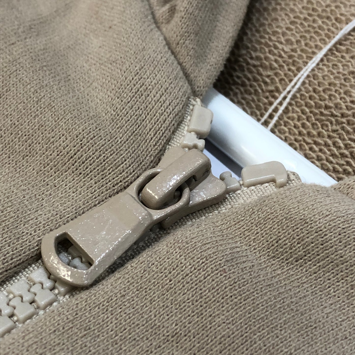 Brunello Cucinelli Biscotti Camel Zip Hoodie Size M