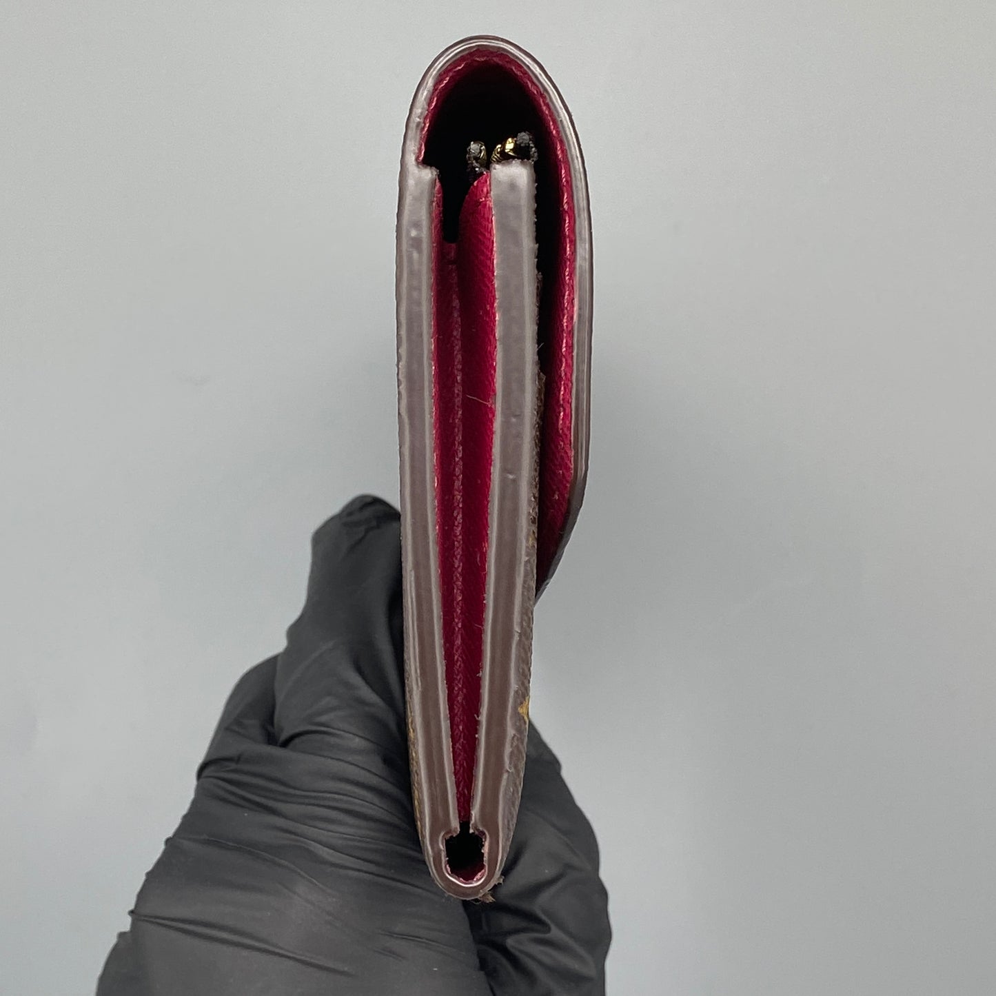 Louis Vuitton Brown Monogram Flap Long Wallet