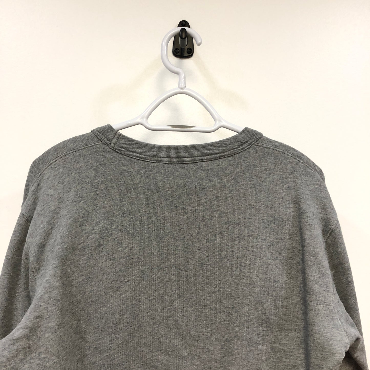 Acne Studios Grey Crew Neck Cotton Sweatshirt Size M