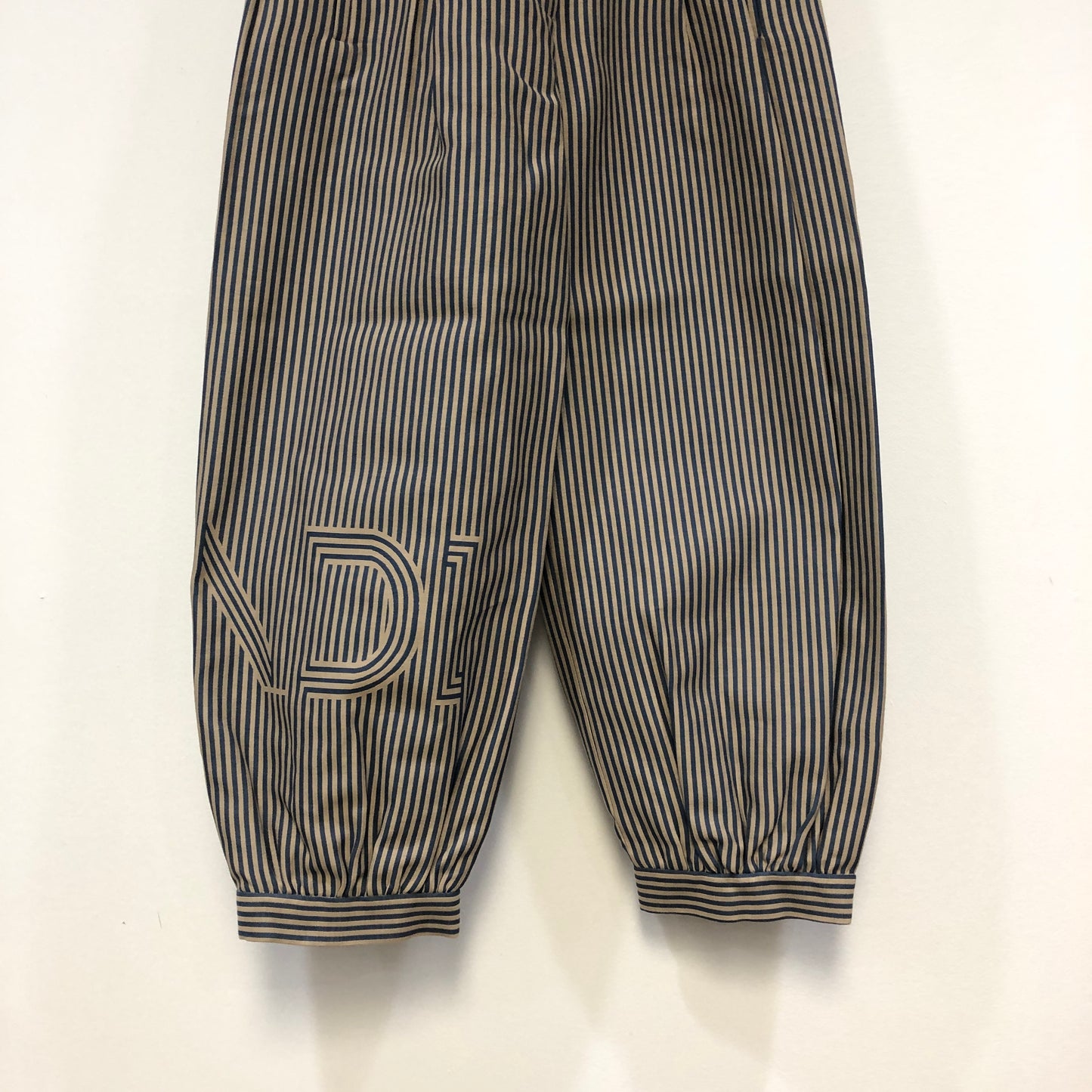 Fendi Striped Balloon Pants Size 38