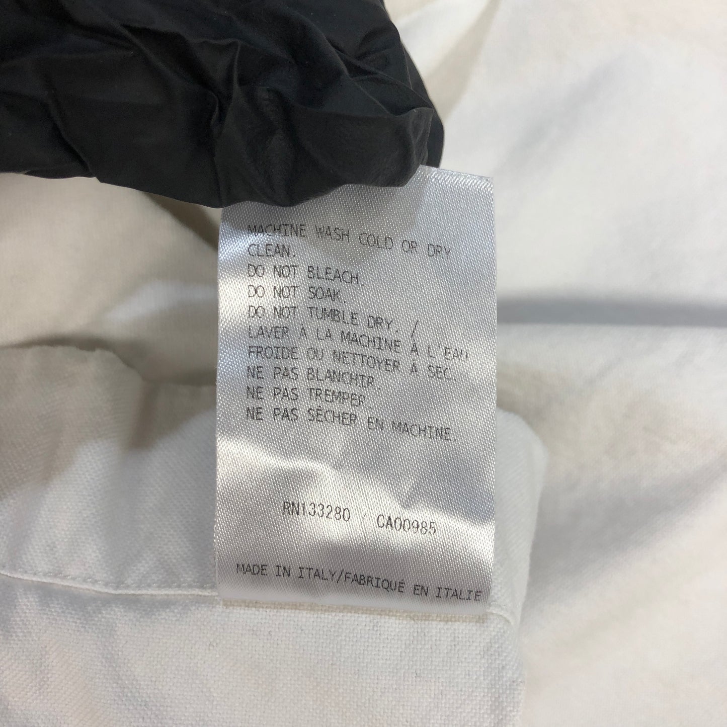 Thom Browne White Classic Button-Down Shirt Size 1